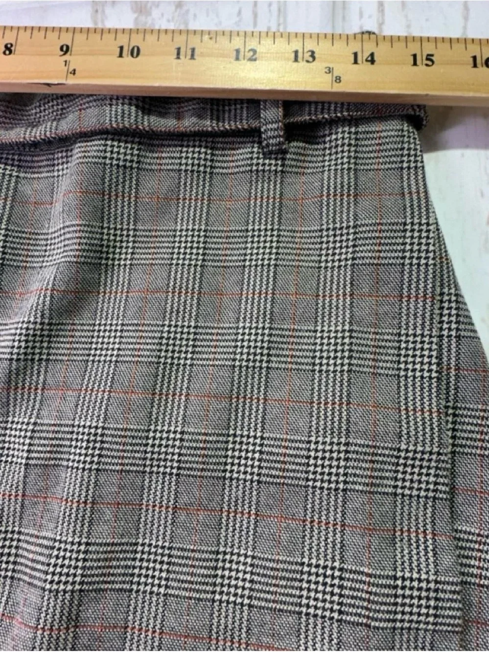 Disney Gray Plaid Pleated Mini Skirt with Heart Buckle Belt - Picture 4 of 8